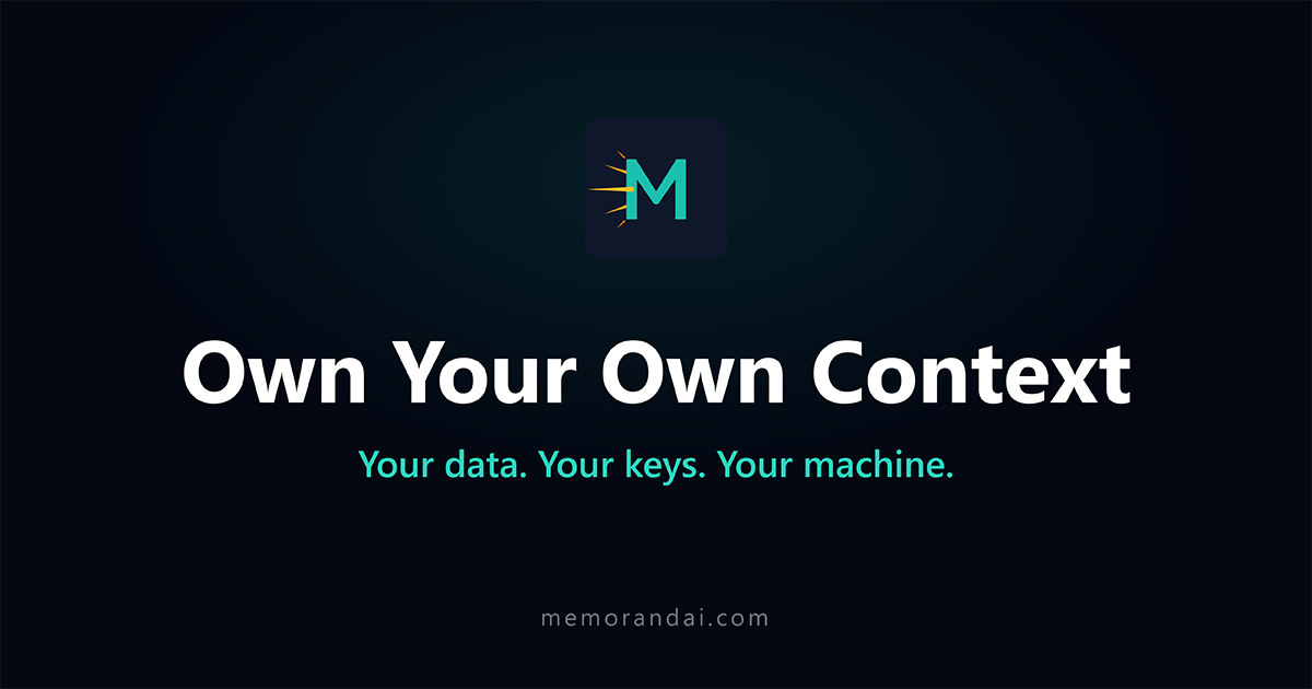Knowledge Studio Memorandai — Local-First AI Knowledge Studio